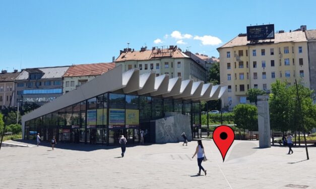 Il punto di partenza del tour: Caccia alle ministatue di Buda