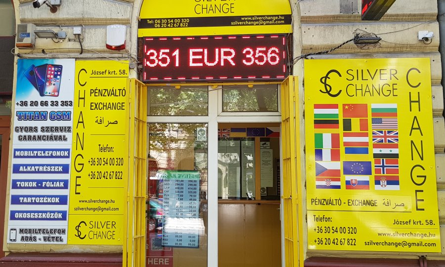 Dove cambiare i soldi a Budapest